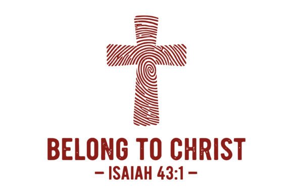 Belong to Christ Cross Art: Graphics for Faith Blogs