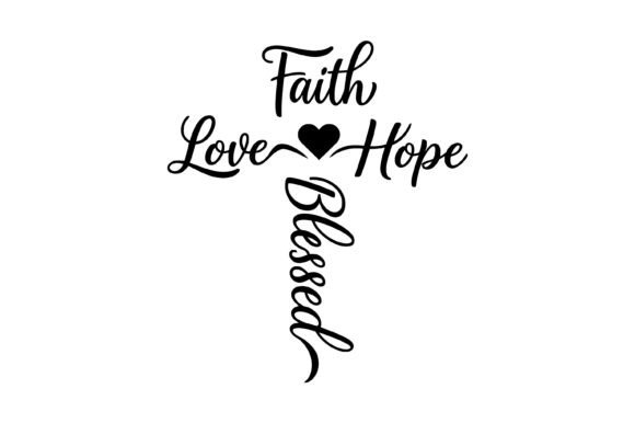 Faith Love Hope Blessed Cross: An Embroidery Review