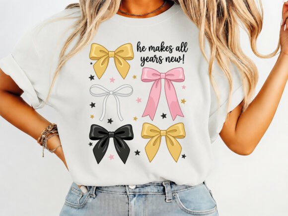 He Makes All Years New: A Versatile T-Shirt Design for Local Brands