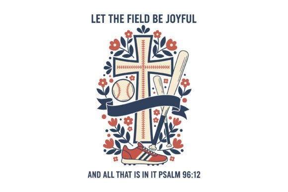 Let the Field Be Joyful: A Versatile SVG for T-Shirt Designs