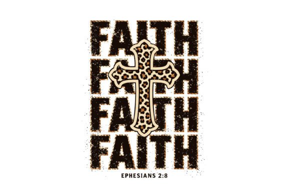 Review: Faith Leopard Cross Ephesians 2 8 SVG for T-Shirt Designs