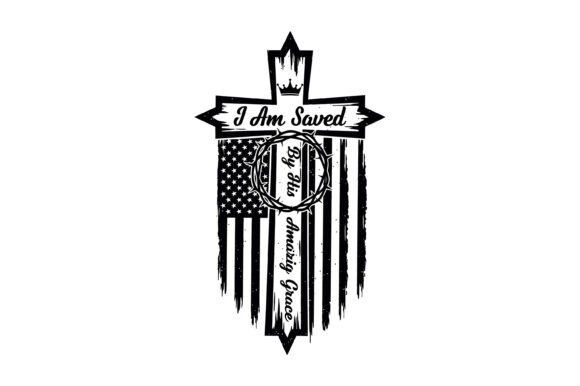 Saved by Amazing Grace: Graphics & T-Shirt Designs