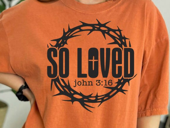 So Loved Easter SVG: A Heartfelt Embroidery Design